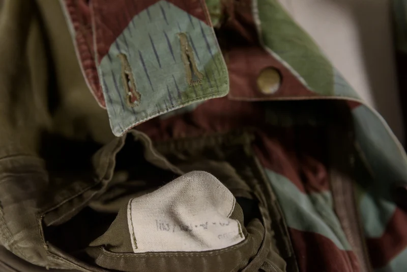 Bundeswehrjacke, Mitte der 50er Jahre Splittertarn