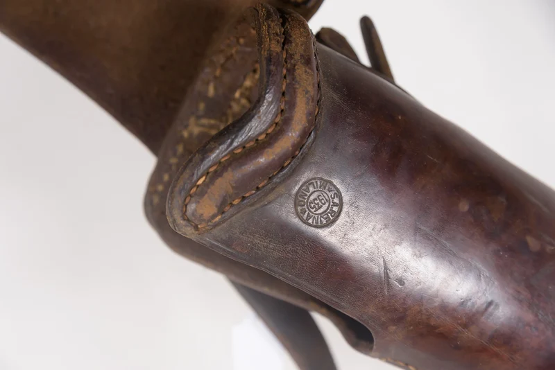 Kavalleriebasis für Muskete der 91. Kavallerie. WW2 REI