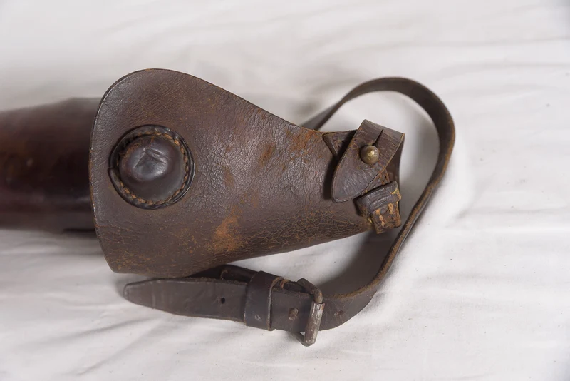 Kavalleriebasis für Muskete der 91. Kavallerie. WW2 REI