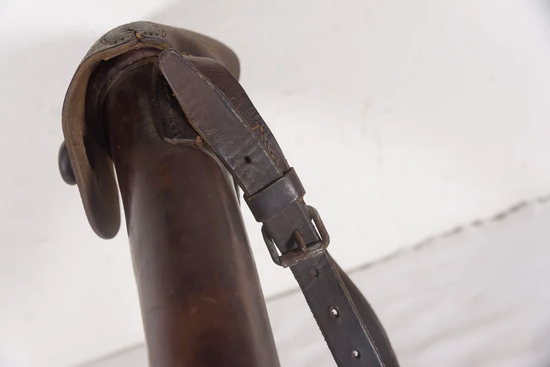 Kavalleriebasis für Muskete der 91. Kavallerie. WW2 REI