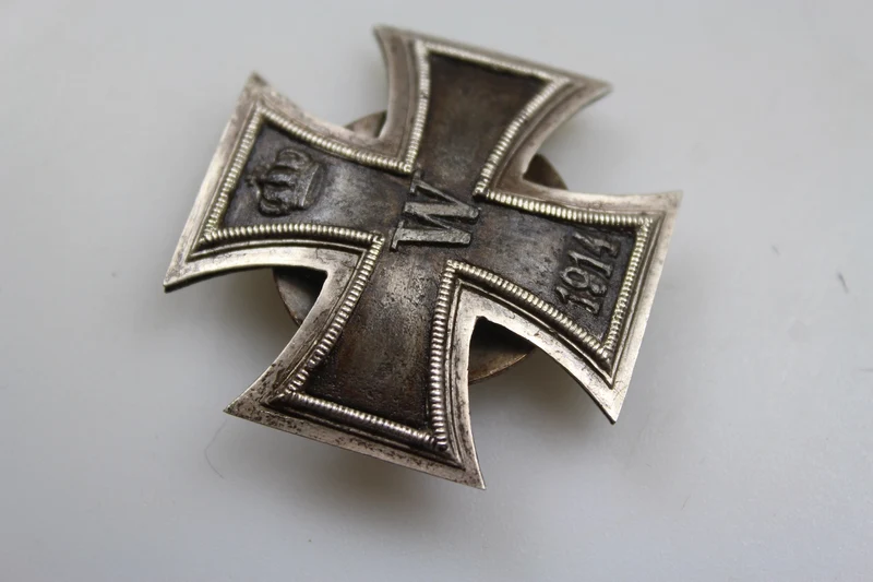 Eisernes Kreuz 1. Klasse aus dem Ersten Weltkrieg, mit Schraubverschluss