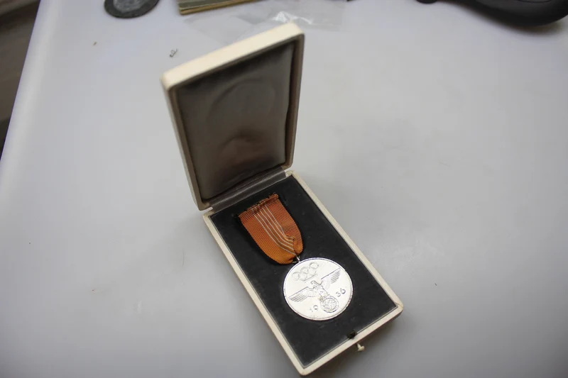 Medaille der Olympischen Spiele 1936 in Berlin