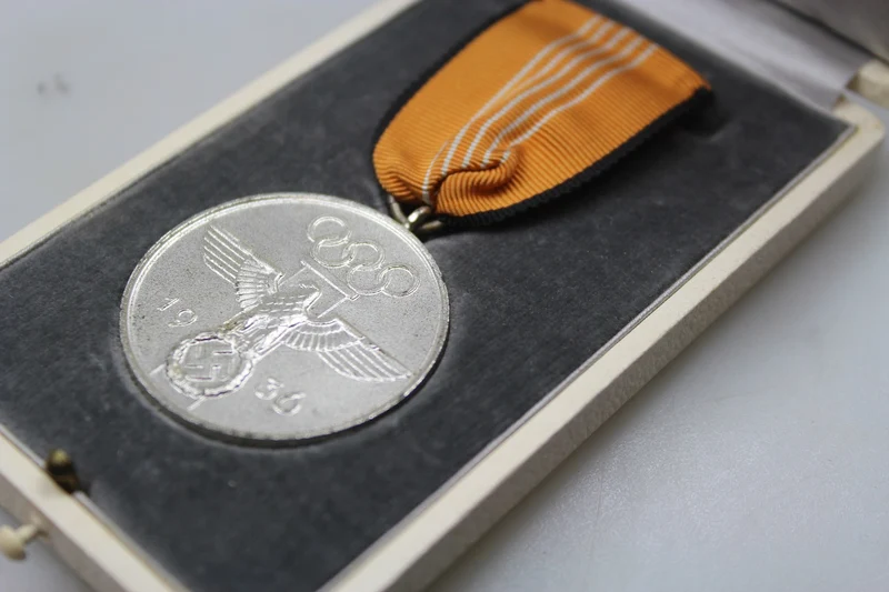 Medaille der Olympischen Spiele 1936 in Berlin
