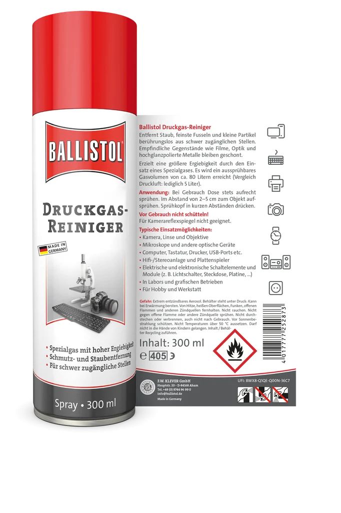 Ballistol Druckgas Reiniger Spray