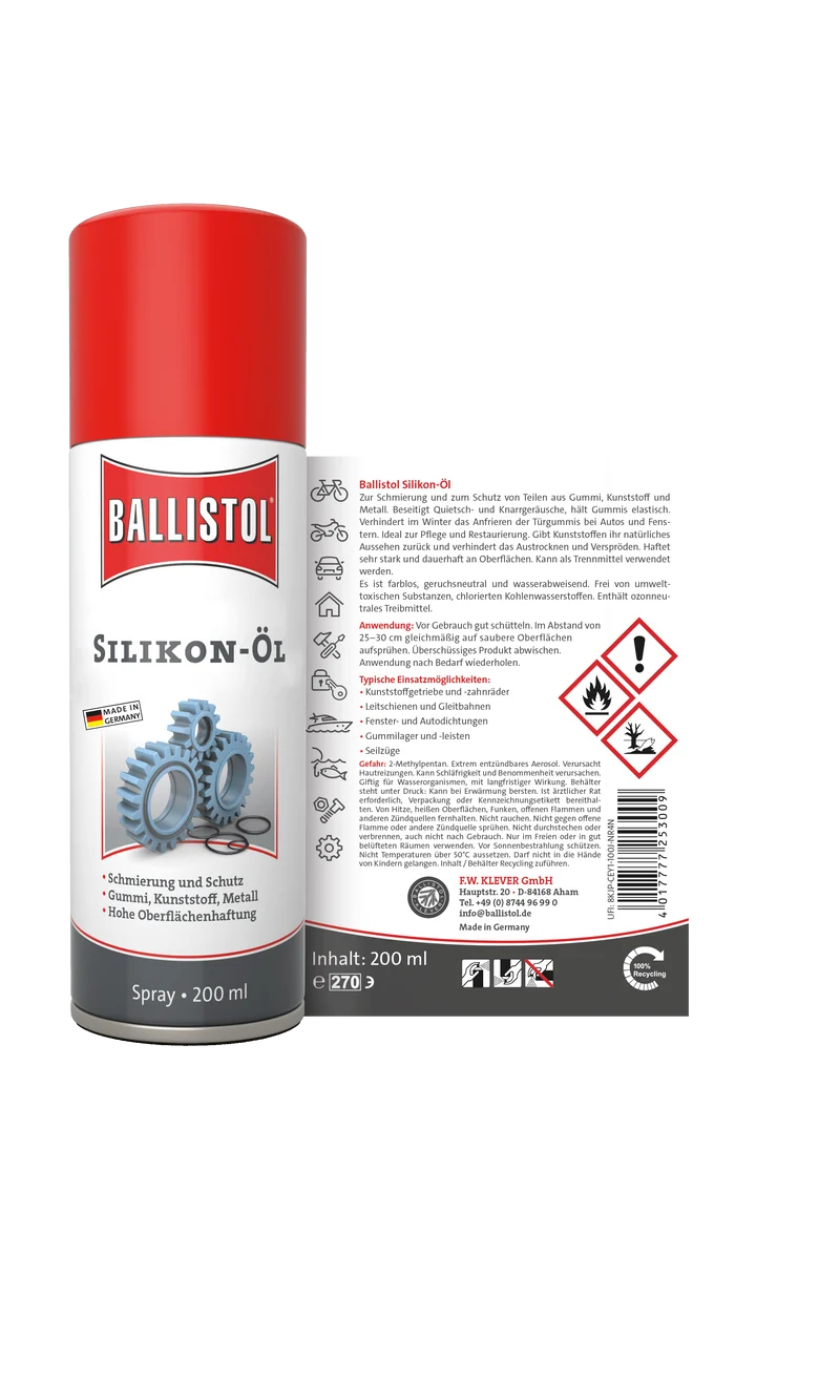 Ballistol Sikikon Öl Spray