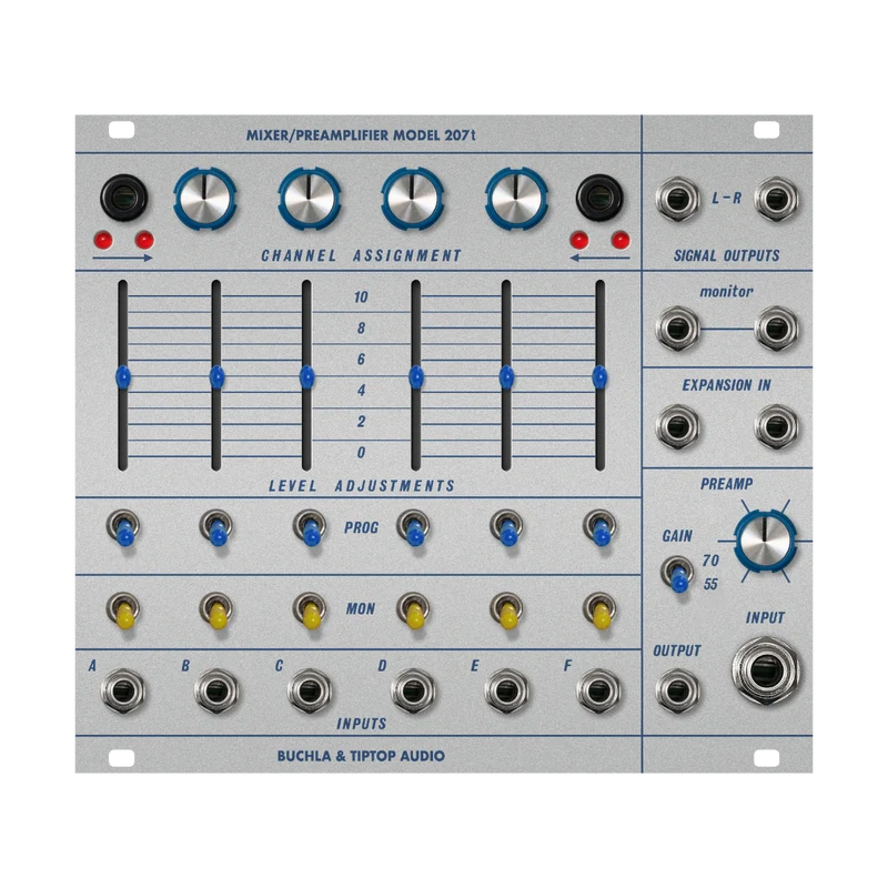 Buchla & Tiptop Audio 207t Mixer/Vorverstärker