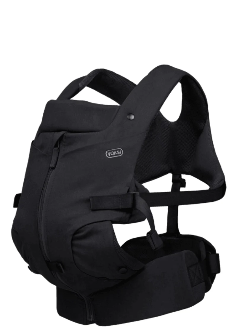 Babytrage mit Reißverschluss 'Huddle' Black