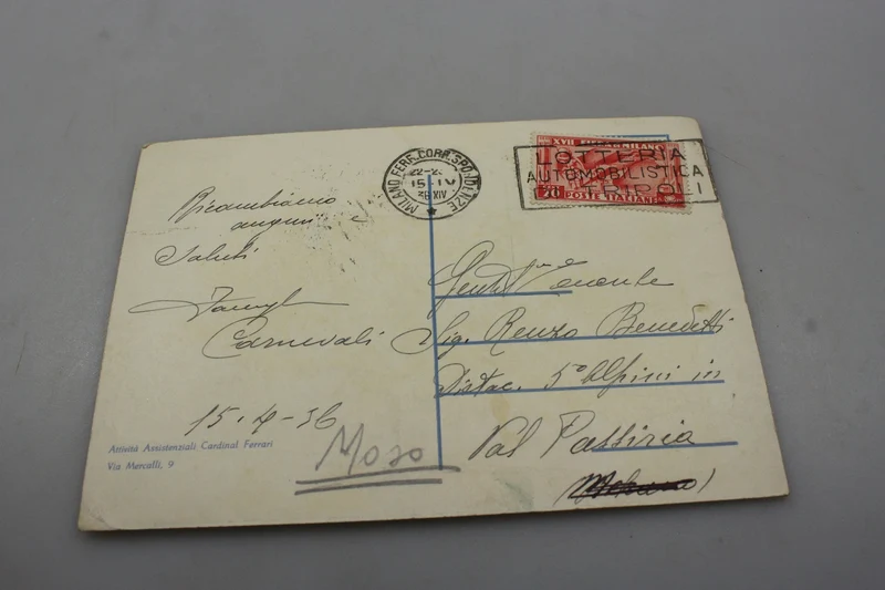 Postkarte mit dem Motiv „Gott und Vaterland“ aus den 30er Jahren.