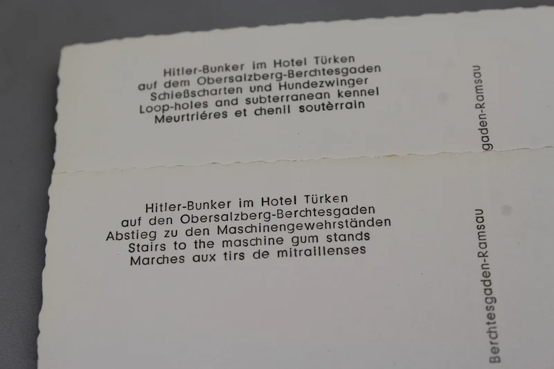 Nr. 11 Postkarten + Berghofführer aus den 60er Jahren