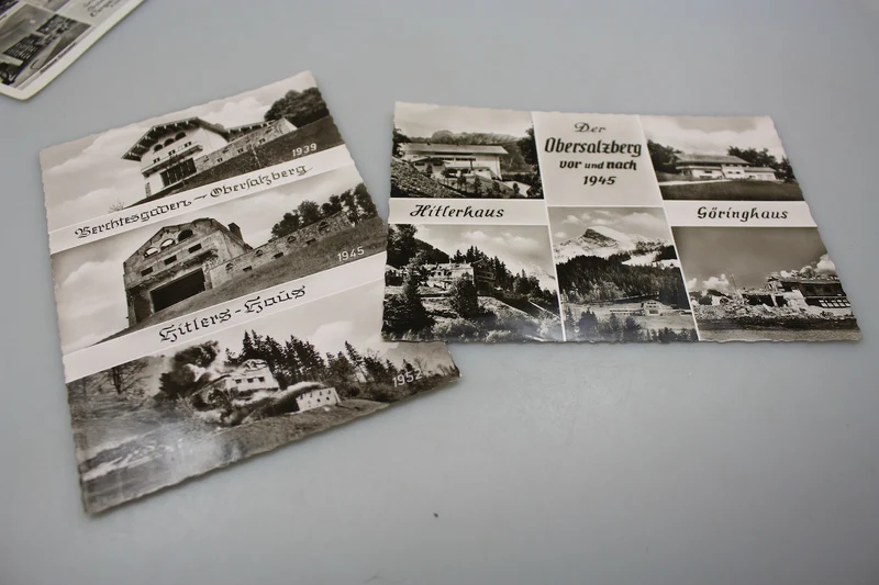Nr. 11 Postkarten + Berghofführer aus den 60er Jahren