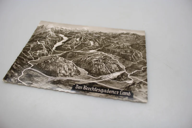 Nr. 11 Postkarten + Berghofführer aus den 60er Jahren