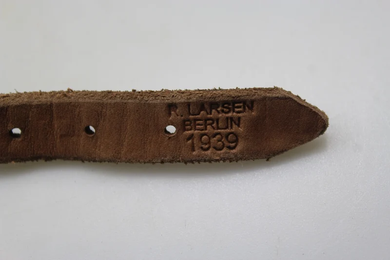 REPRO langer Kinnriemen für deutschen Helm aus dem Zweiten Weltkrieg