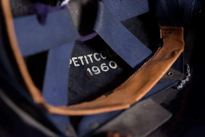Französischer Polizeihelm aus den 60er Jahren