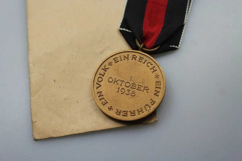 Medaille vom 1. Oktober 1938 – Annexion des Sudetenlandes