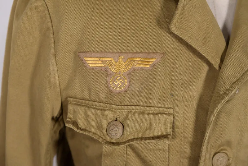 Tropenjacke der Kriegsmarine aus dem 2. Weltkrieg