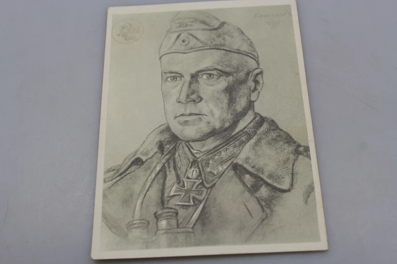 Postkarte Willrich – „Generalleutnant „Gruwell“