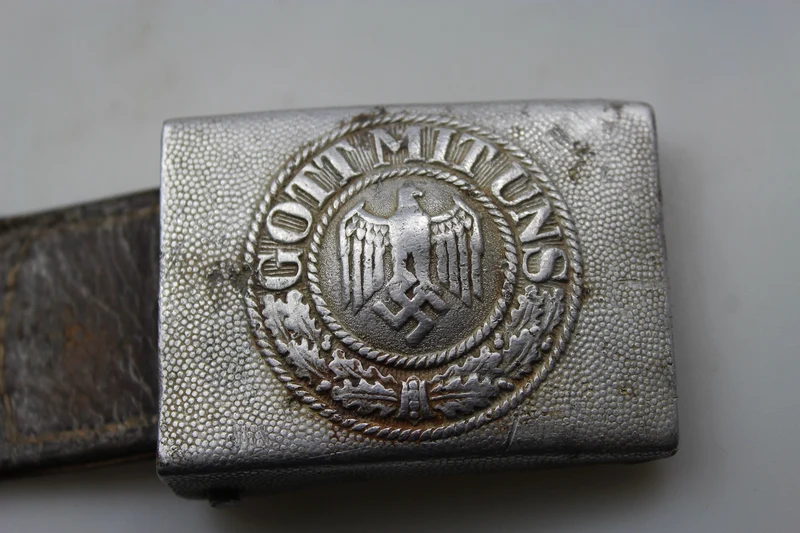 Wehrmacht-Truppenschnalle aus dem Zweiten Weltkrieg