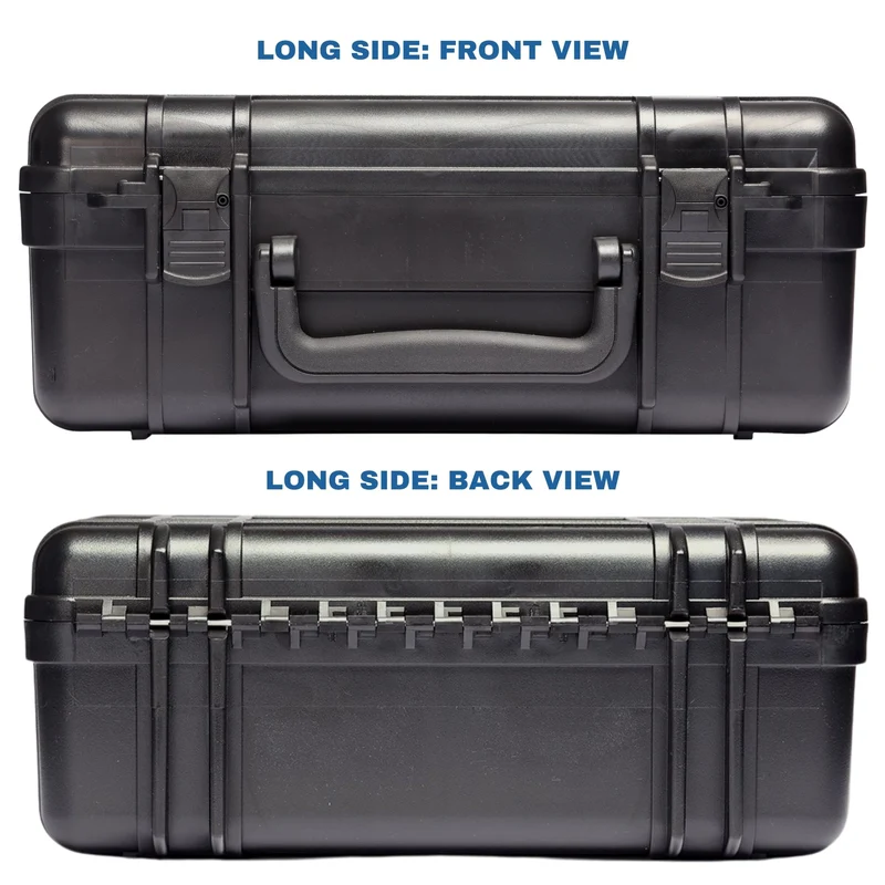 D-Tap 8 Hartschalenkoffer für 8 Handfeuerwaffen (17.8 x 12.8 x 6.8 Zoll)
