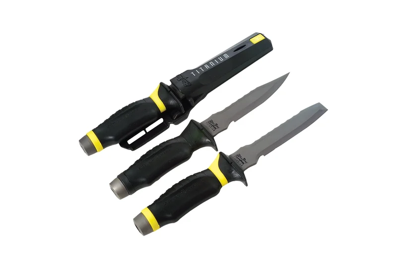 Blue Tang Titanium Tauch- und Rettungsmesser
