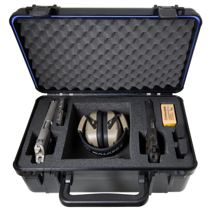 D-Tap R2 Hartschalenkoffer für 2 Handfeuerwaffen (16.9 x 9.9 x 6.5 Zoll)