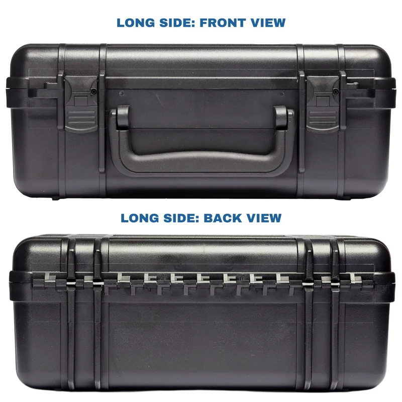 D-Tap R2 Hartschalenkoffer für 2 Handfeuerwaffen (16.9 x 9.9 x 6.5 Zoll)
