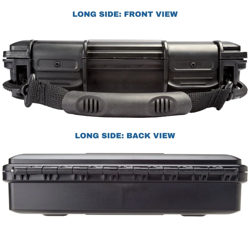 D-Tap 2 Hartschalenkoffer für 2 Handfeuerwaffen (11.5 x 8.9 x 3.1 Zoll)