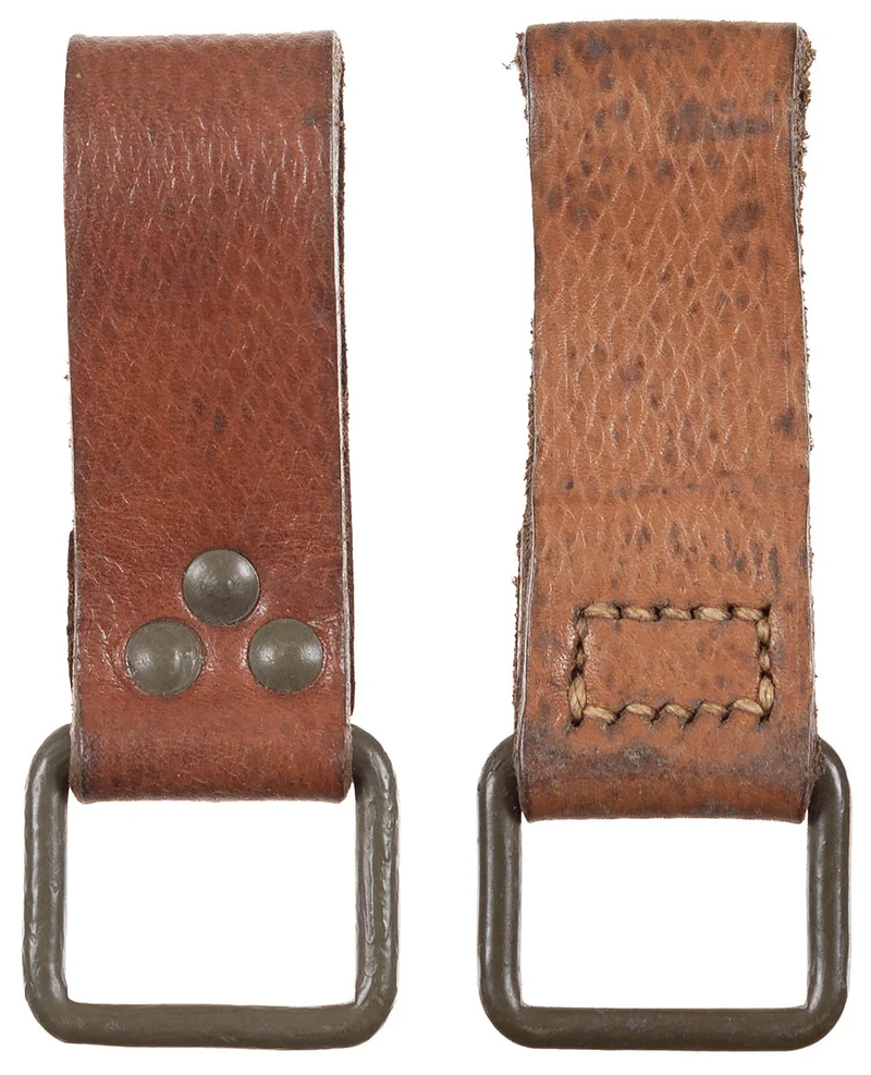 CZ Lederschlaufen, mit Ring, gebr.