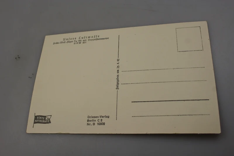 Postkarte "Unsere Luftwaffe"