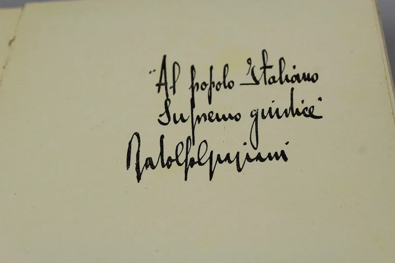 „Ich verteidigte mein Vaterland“ R. Graziani – 1947 – Garzanti