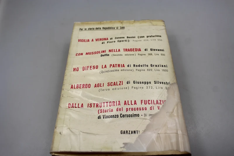 „Ich verteidigte mein Vaterland“ R. Graziani – 1947 – Garzanti
