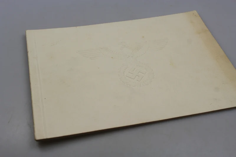 Broschüre/ Urkunde RAD - 1938