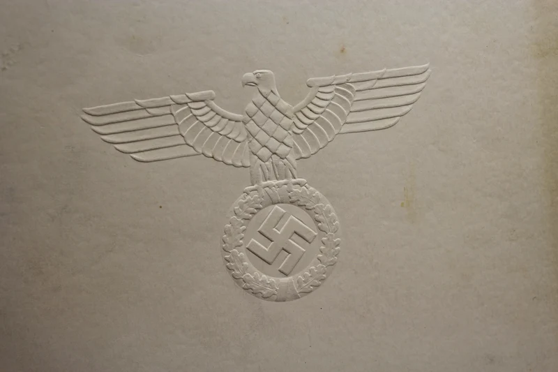 Broschüre/ Urkunde RAD - 1938