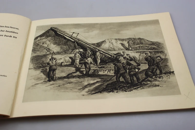 Broschüre/ Urkunde RAD - 1938