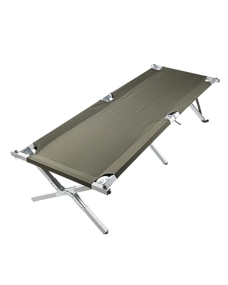 Mil-Tec US Feldbett mit Alu Gestell 210×70 cm Gen. II