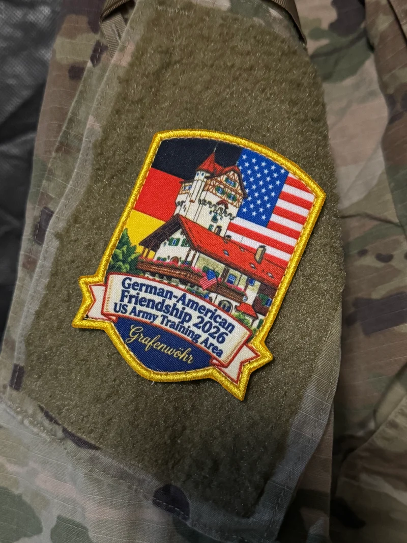 Limitierter Patch zum Deutsch / Amerikanischen Volksfest Grafenwöhr Training Area 2026