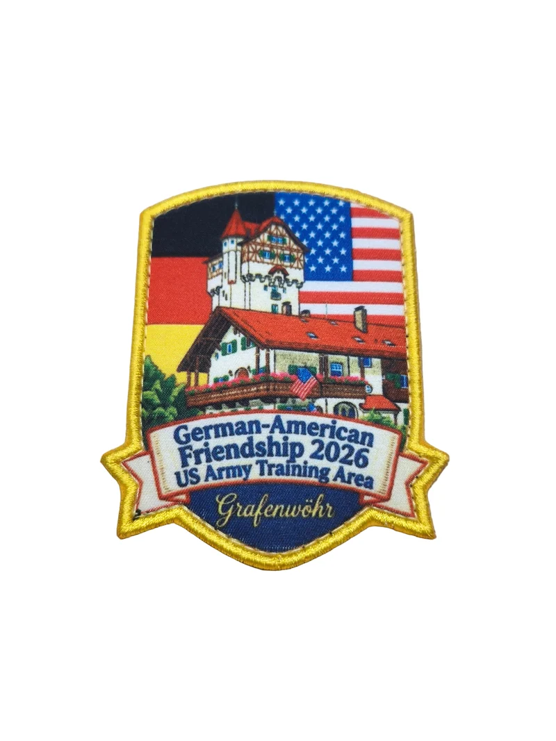 Limitierter Patch zum Deutsch / Amerikanischen Volksfest Grafenwöhr Training Area 2026
