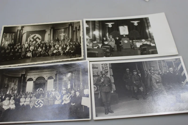#4 Fotopostkarten von NSDAP-Veranstaltungen