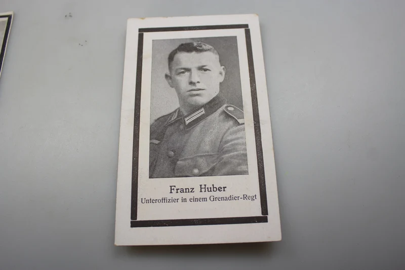 #2 Sterbebilder WH fiel 1944 in Italien