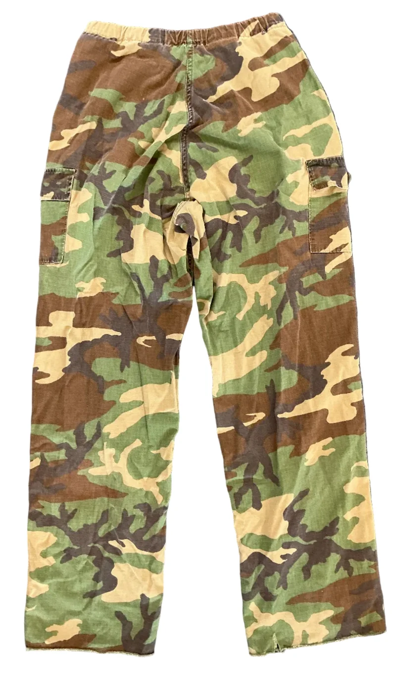 US Army Maternity Slacks Pant Umstandshose Schwangerschaftshose Woodland 16R (44/46)
