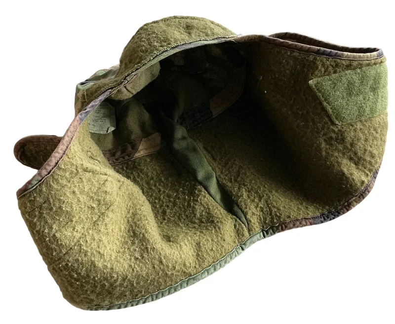 US Army Cap, Cold Weather, Insulating Helmet Liner M-65 Kälteschutzmütze Woodland Wintermütze