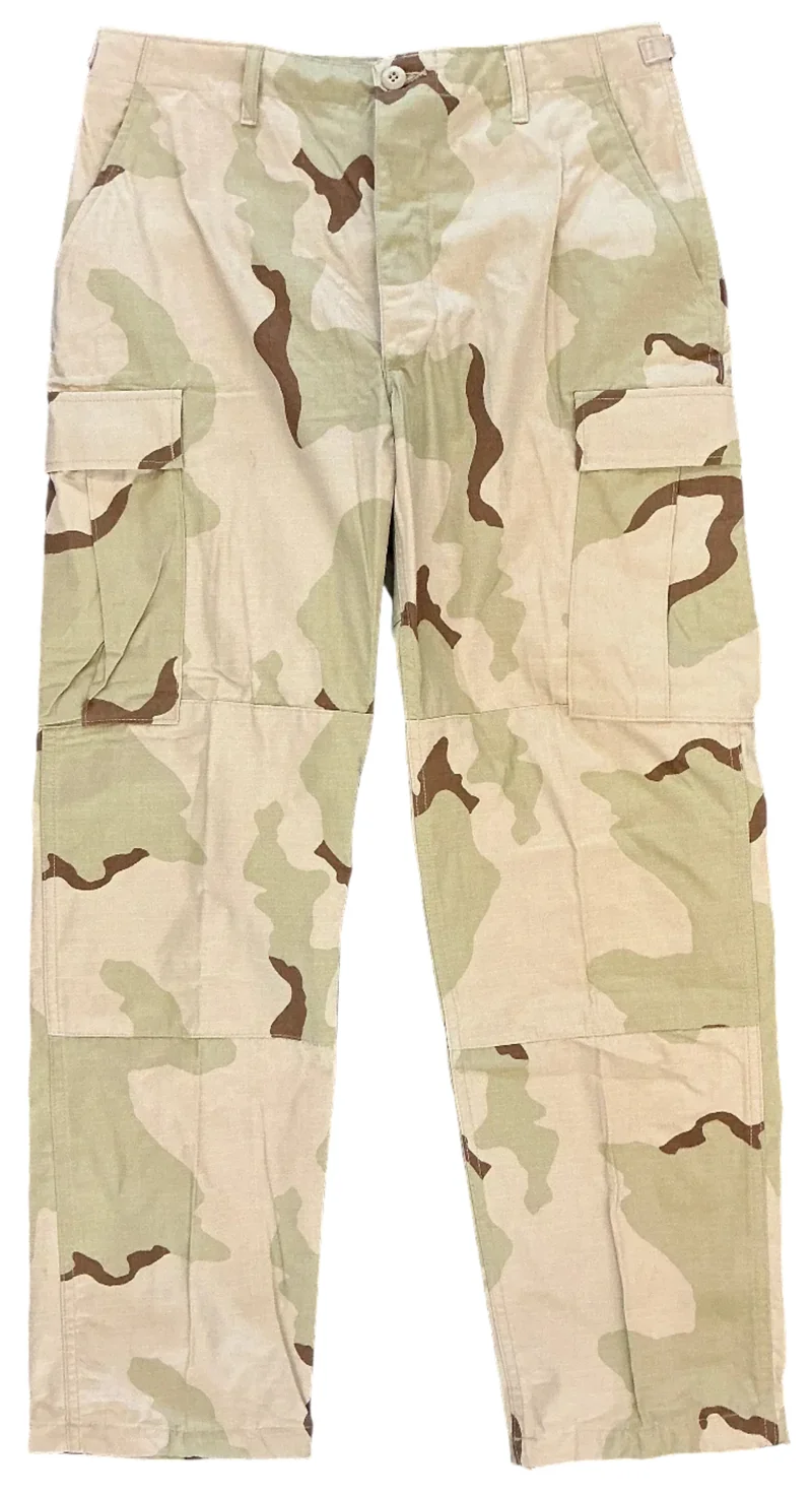US Army / USGI Trousers BDU Kampfhose Einsatzhose DCU 3-Color Desert Wüstentarn Hose
