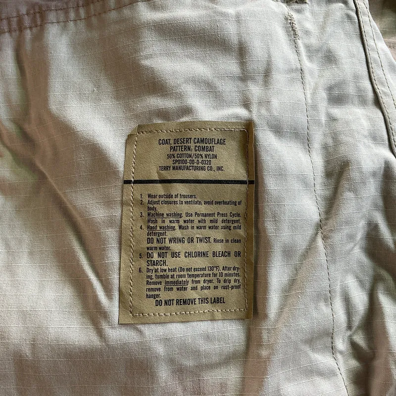 US Army / USGI Coat BDU Feldjacke DCU 3-Color Desert Wüstentarn Bluse