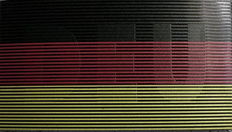 IR Infrarot Patch DEU Deutschland 9x5cm