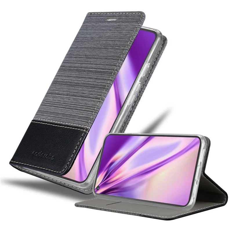 Cadorabo Hülle kompatibel mit Google PIXEL 5 Schutzhülle mit Magnetverschluss, Standfunktion und Kartenfach