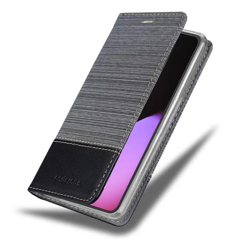 Cadorabo Hülle kompatibel mit Google PIXEL 5 Schutzhülle mit Magnetverschluss, Standfunktion und Kartenfach