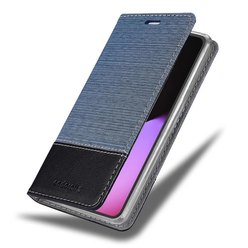 Cadorabo Hülle kompatibel mit Google PIXEL 5 Schutzhülle mit Magnetverschluss, Standfunktion und Kartenfach