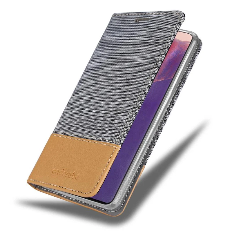 Cadorabo Hülle kompatibel mit Samsung Galaxy NOTE 20 Schutzhülle mit Magnetverschluss, Standfunktion und Kartenfach