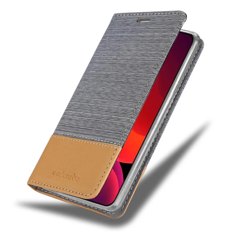Cadorabo Hülle kompatibel mit Apple iPhone 12 PRO MAX Schutzhülle mit Magnetverschluss, Standfunktion und Kartenfach