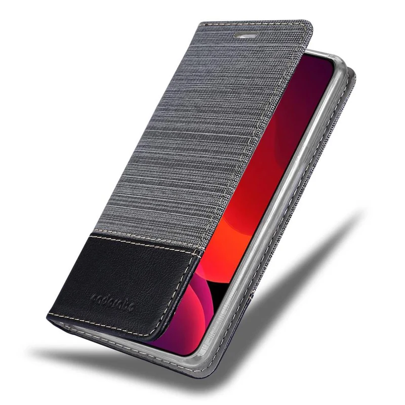Cadorabo Hülle kompatibel mit Apple iPhone 12 / 12 PRO Schutzhülle mit Magnetverschluss, Standfunktion und Kartenfach