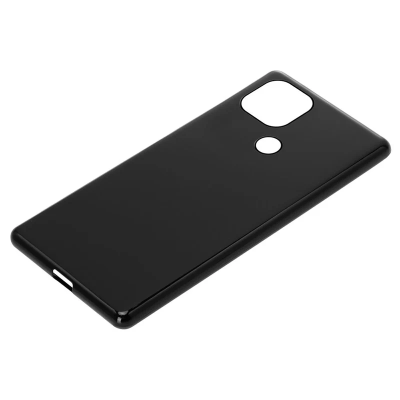 Cadorabo Hülle kompatibel mit Google PIXEL 5 XL Schutzhülle aus flexiblem TPU Silikon